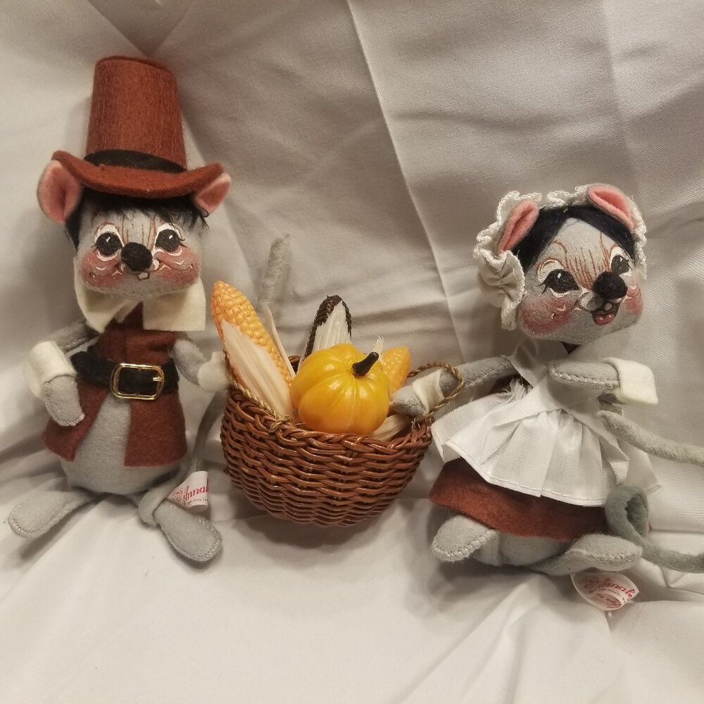 Annalee Vintage Pilgrim MIce 1988